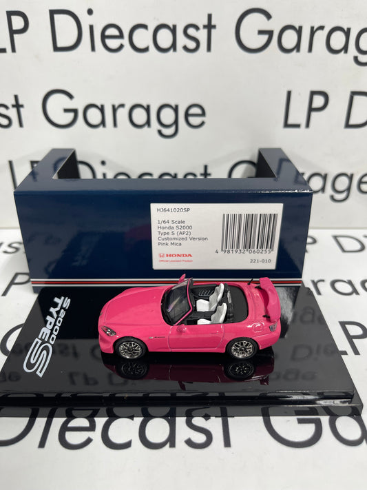 HOBBY JAPAN Honda S2000 Type S AP2 Pink 1:64 Diecast