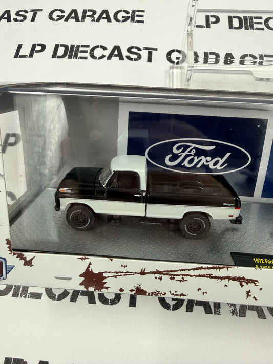 M2 1972 Ford F-250 Ranger 4X4 & 1969 Ford Mustang GT 390 1:64 Diecast Haulers