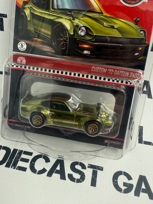HOT WHEELS 1972 Custom Datsun 240Z Green RLC Club 1:64 Diecast
