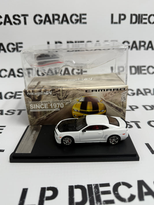 FINE WORKS 64 2010 Chevrolet Camaro White 1:64 Diecast