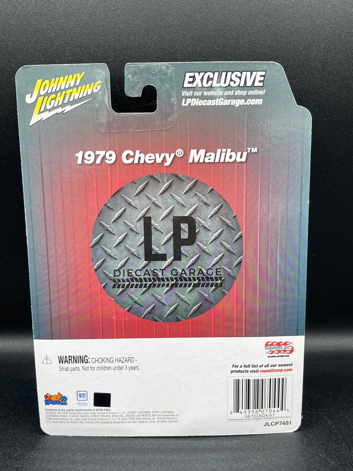 CHASE JOHNNY WHITE LIGHTNING 1979 Chevrolet Malibu Green LP 1:64 Diecast Promo