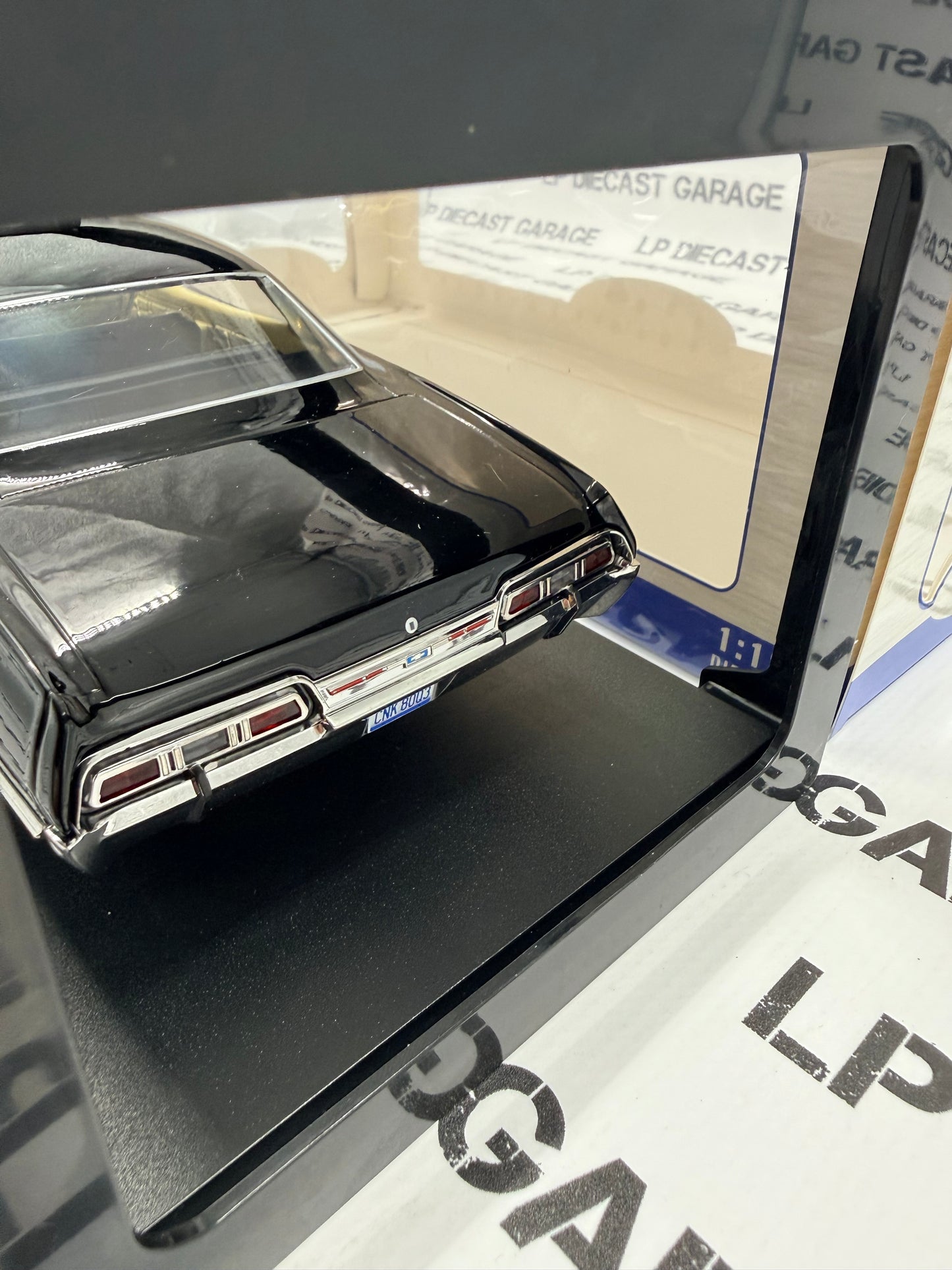MCG Model Car Group 1967 Chevrolet Impala Black Supernatural 1:18 Diecast