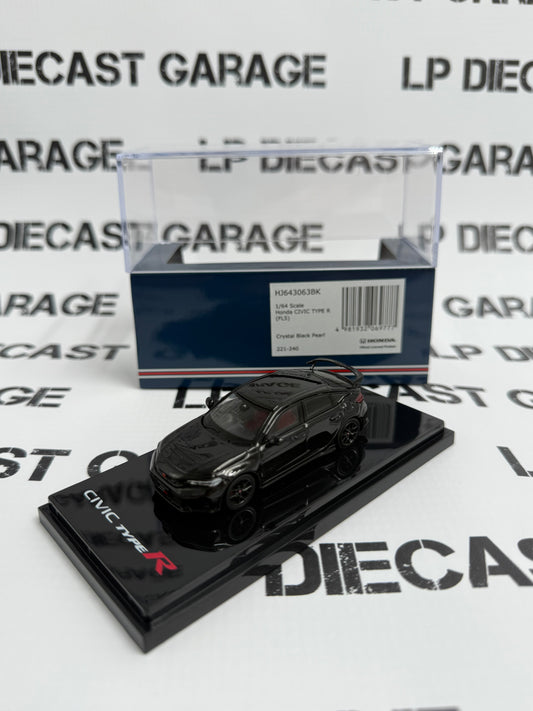HOBBY JAPAN Honda Civic Type R FL5 Racing Crystal Black Pearl 1:64 Diecast