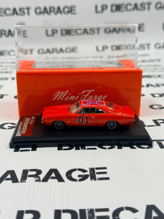 MINI FORGE 1969 Dodge Charger R/T General Lee 1:64 Diecast DOH
