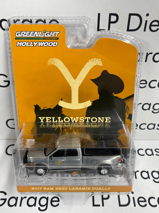 RAW CHASE GREENLIGHT 2017 Ram 3500 Laramie Dually Yellowstone 1:64 Diecast