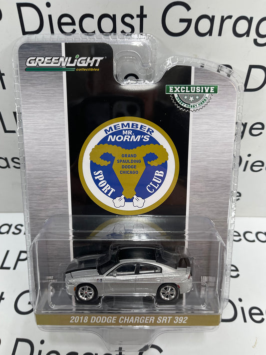 GREENLIGHT 2018 Dodge Charger SRT 392 Mr. Norms Grand Spalding Dodge 1:64 Diecast