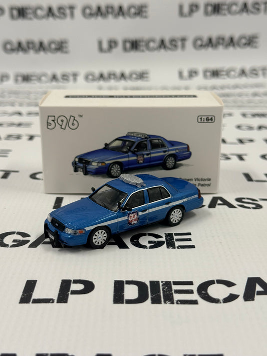 596 Model Ford Crown Victoria Wisconsin State Police 1:64 Diecast