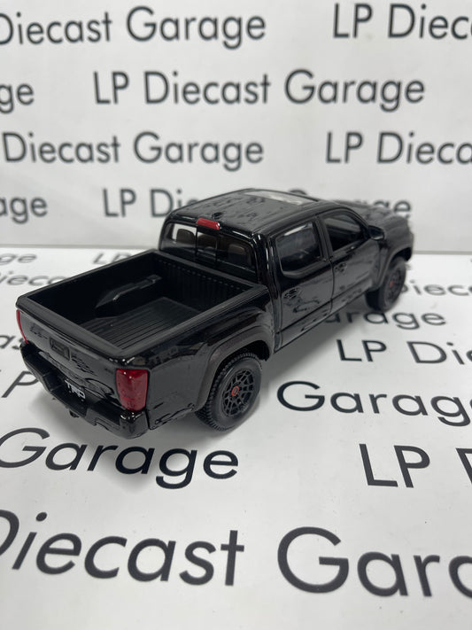 MAISTO 2023 Toyota Tacoma TRD Pro Truck Crew Cab Black No Box 1:27 Diecast