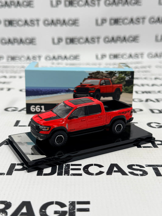 GCD Shadow PRO 2022 Ram 1500 TRX Red Truck 1:64 Diecast