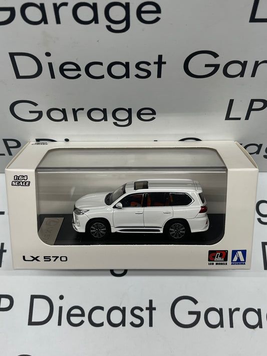 LCD MODELS 2018 Lexus LX 570 White 1:64 Diecast