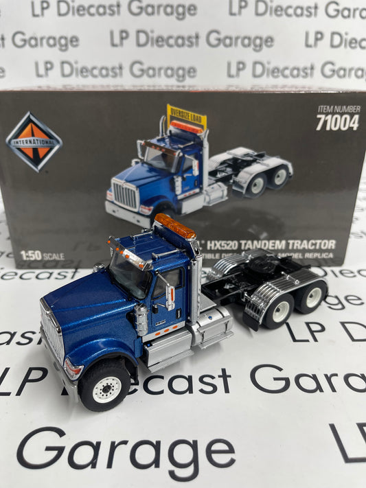 DIECAST MASTERS International HX520 Tandem Tractor Blue Semi 1:50 Diecast