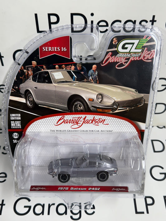 GREENLIGHT 1970 Datsun 240Z Silver 1:64 Diecast Barrett Jackson