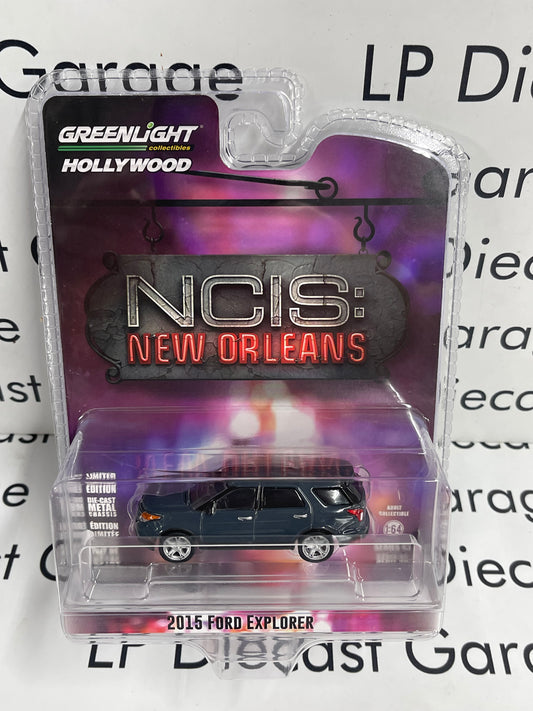GREENLIGHT 2015 Ford Explorer NCIS New Orleans 1:64 Diecast