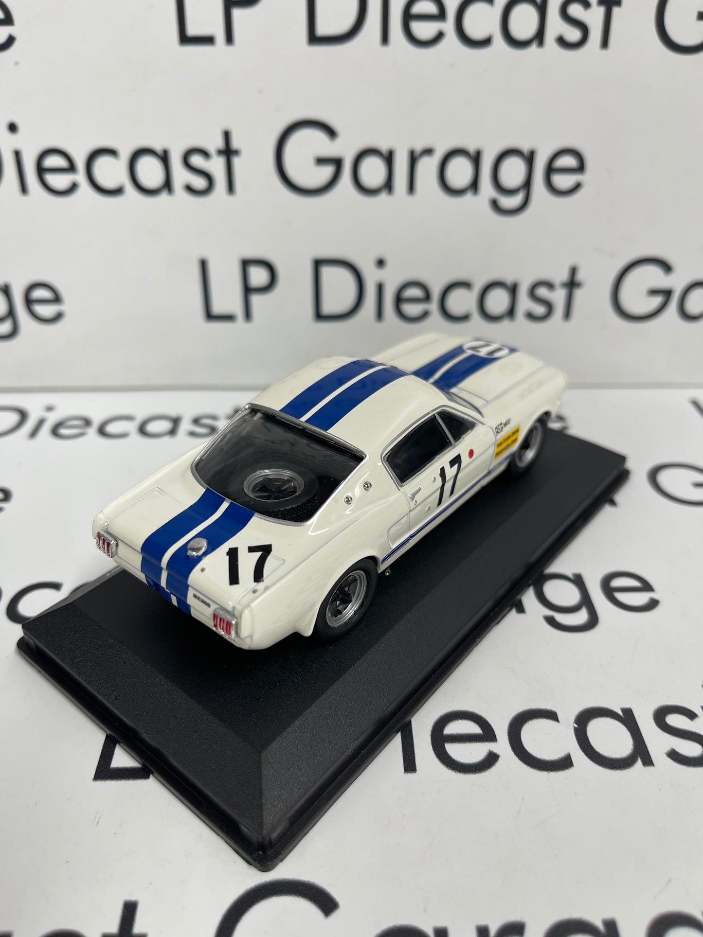 EDICOLA 1965 Ford Mustang Shelby GT350 #17 White 1:43 Diecast