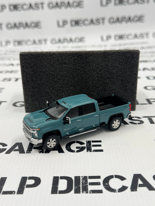MODEL TRUCK 2023 Chevrolet Silverado 2500HD Blue 1:64 Diecast