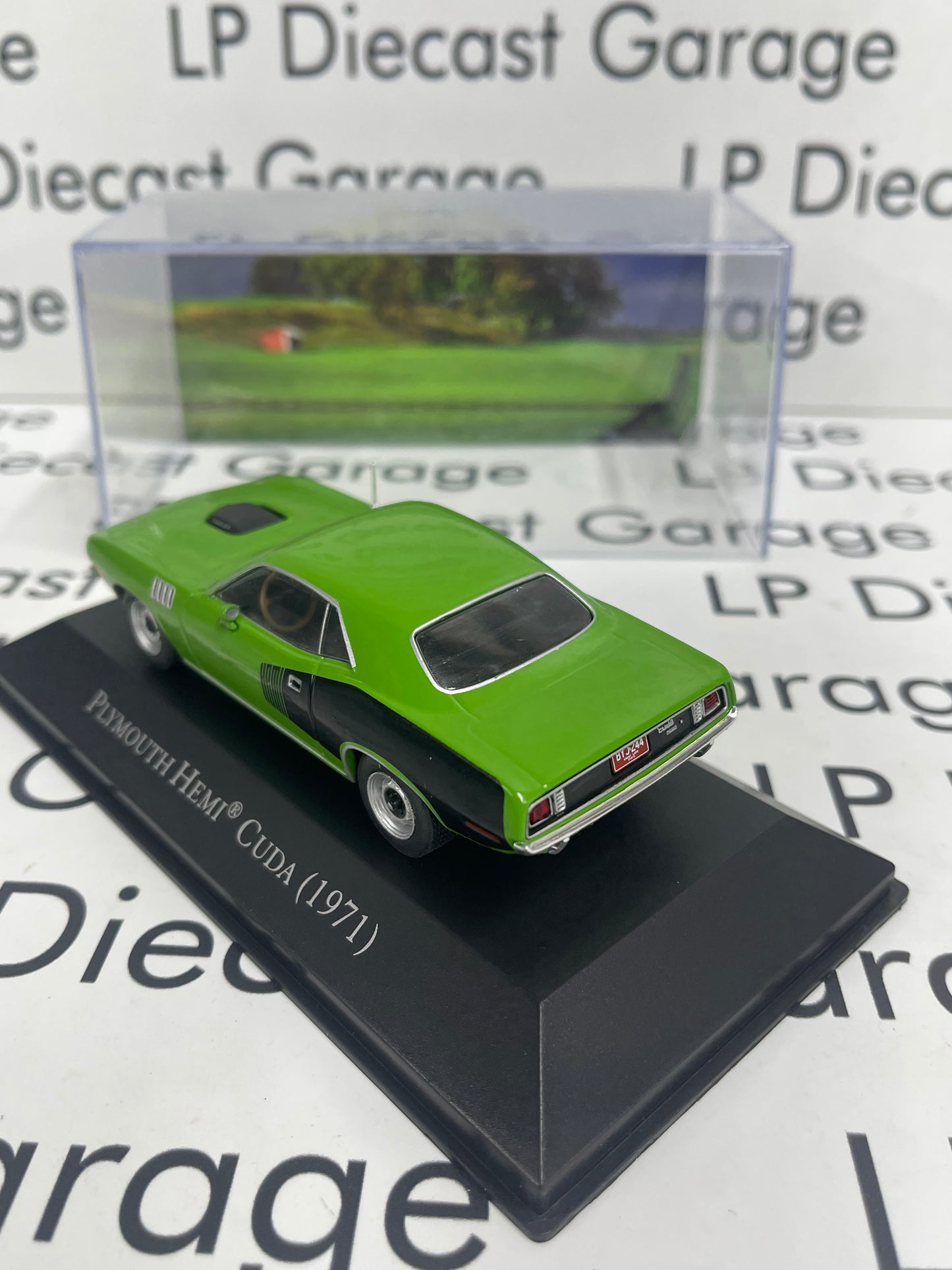 EDICOLA 1971 Plymouth Hemi Cuda Green 1:43 Diecast