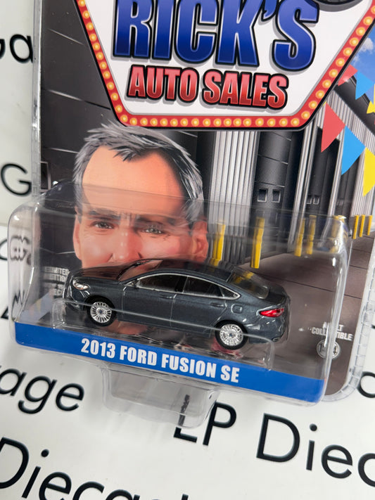 GREENLIGHT 2013 Ford Fusion SE Gray LP Exclusive 1:64 Diecast Ricks Auto Sales