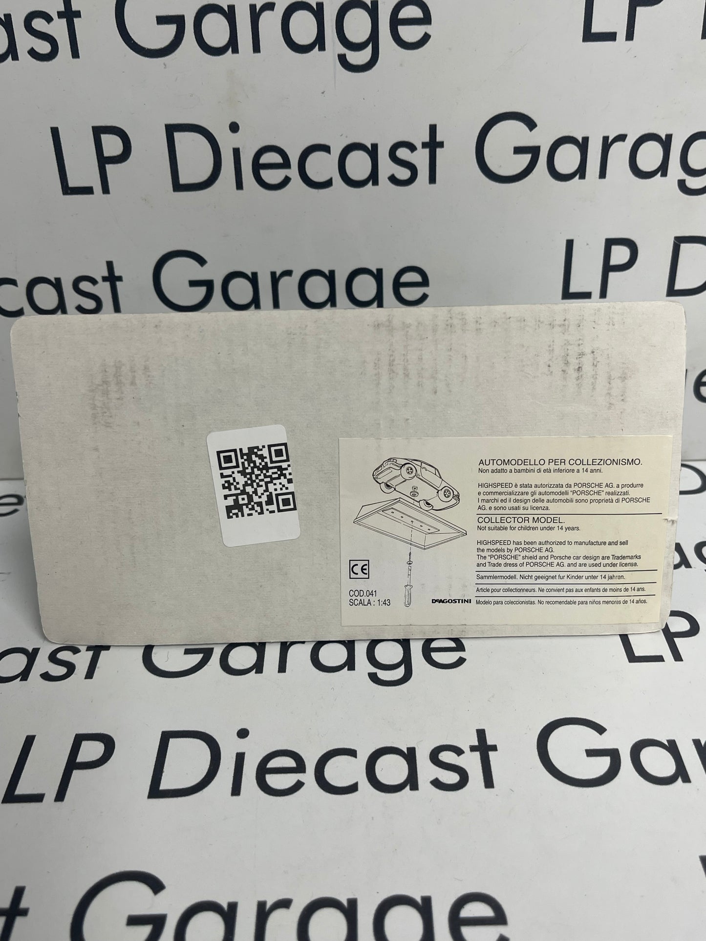 EDICOLA Porsche Cayenne Turbo Black 1:43 Diecast Euro Deagostini