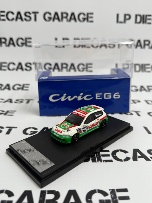 STREET WEAPON Honda Civic EG6 Castrol #76 1:64 Diecast Limited Edition