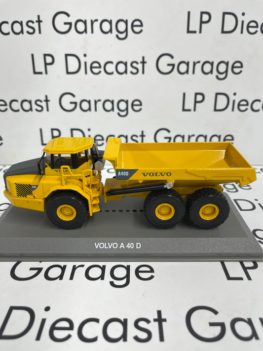 EDICOLA Volvo A 40 D Dump Truck Yellow 1:72 Diecast Model