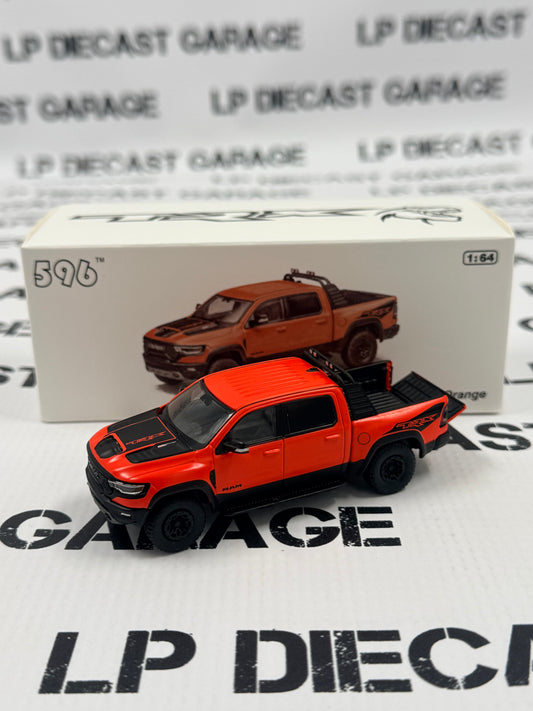 MODEL TRUCK RAM 1500 TRX Truck Orange 1:64 Diecast