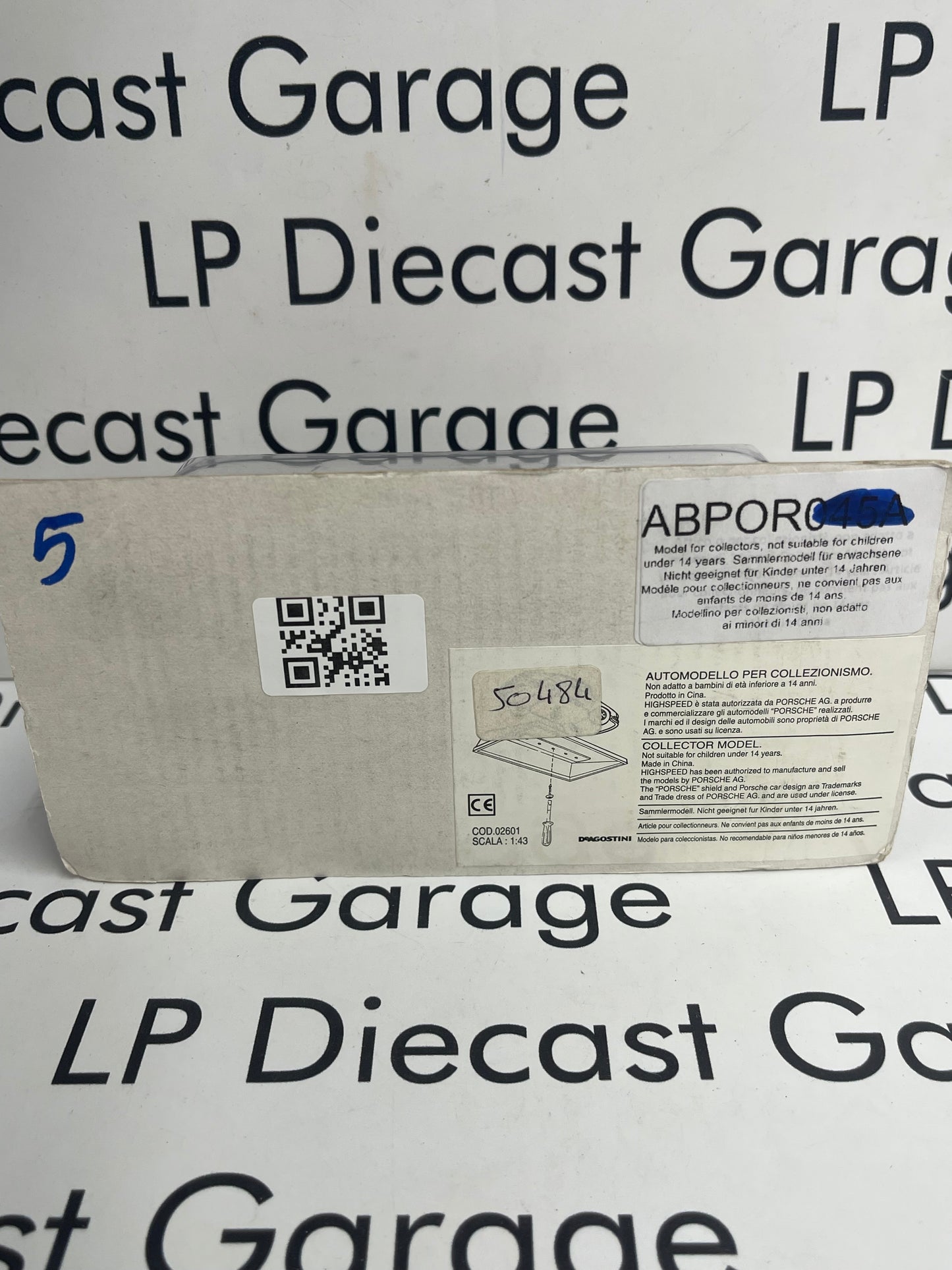 EDICOLA 2000 Porsche 911 GT2 Silver 1:43 Diecast Euro Deagostini