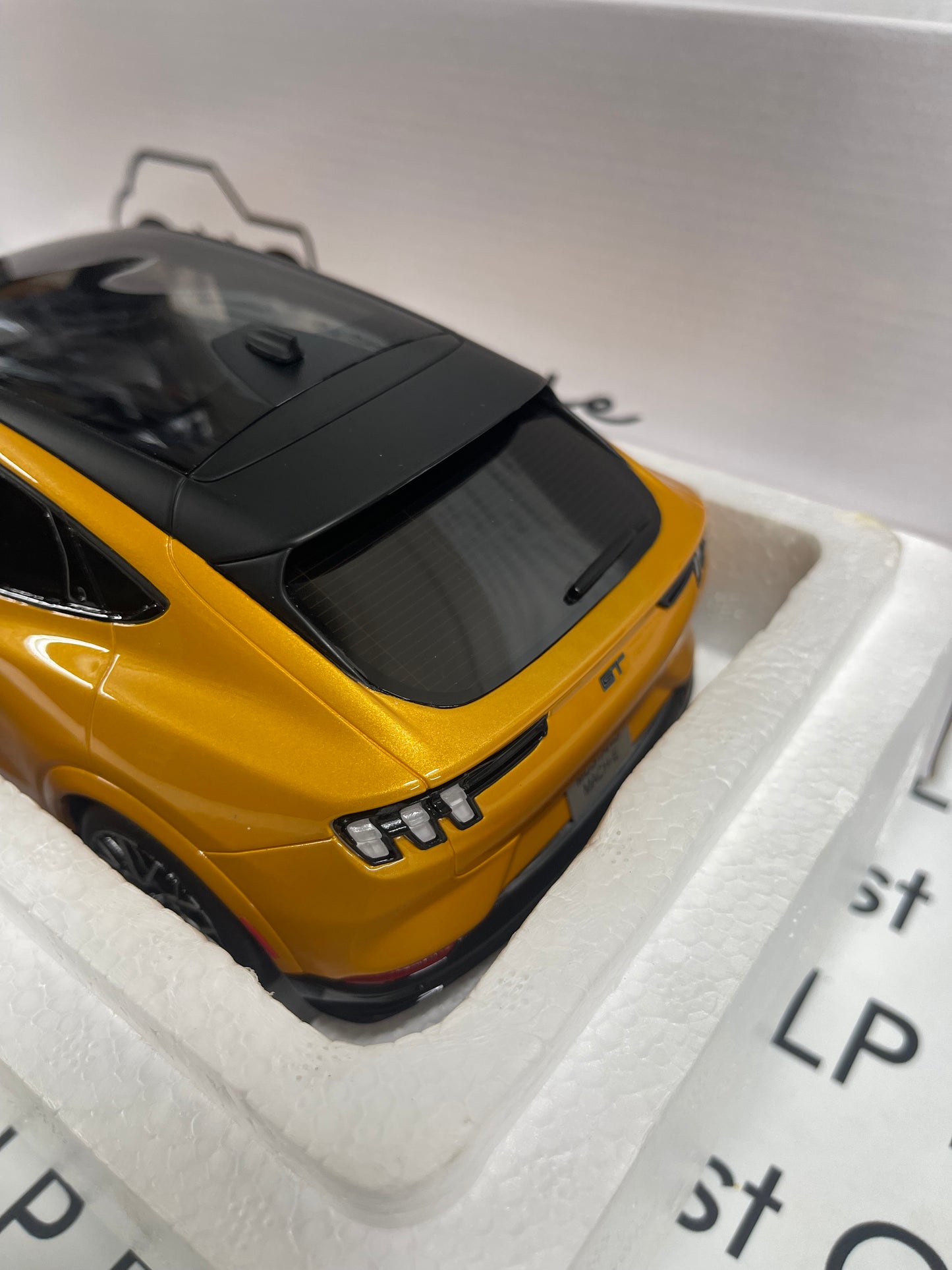 OTTO MOBILE 2021 Ford Mustang Mach E GT Performance Orange 1:18 Scale Resin Model OT983