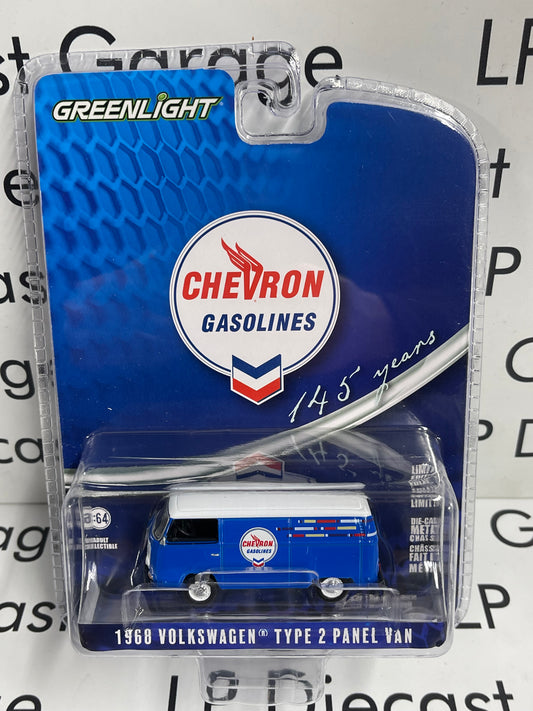 GREENLIGHT 1968 Volkswagen Type 2 Panel Chevron 1:64 Diecast