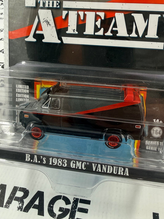 GREENLIGHT 1983 GMC Vandura A-Team B.A.'s Van 1:64 Diecast Hollywood