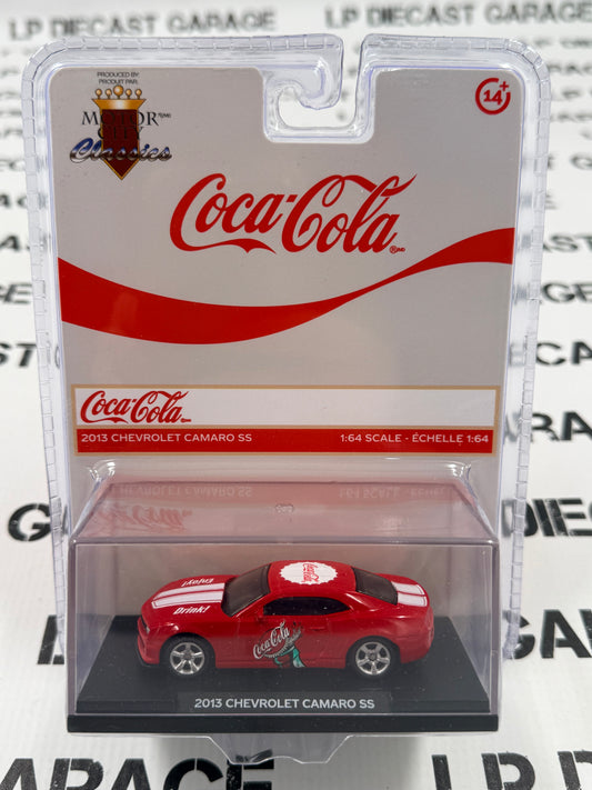 MOTOR CITY CLASSICS 2013 Chevrolet Camaro SS Coca Cola 1:64 Diecast