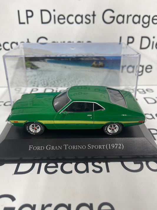 EDICOLA 1972 Ford Gran Torino Sport Green 1:43 Diecast