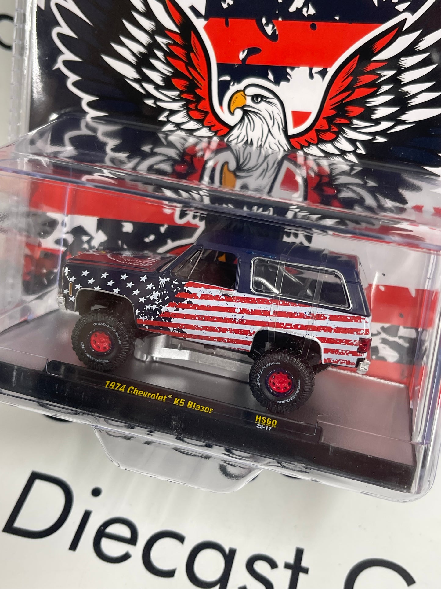 M2 1974 Chevrolet K5 Blazer Iron Eagle USA 1:64 Diecast