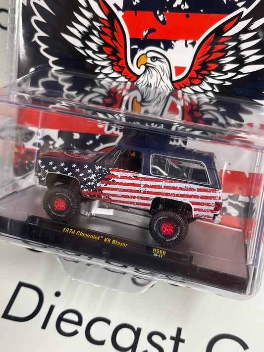 M2 1974 Chevrolet K5 Blazer Iron Eagle USA 1:64 Diecast