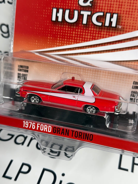 GREENLIGHT 1976 Ford Gran Torino Starsky & Hutch 1:64 Diecast Hollywood