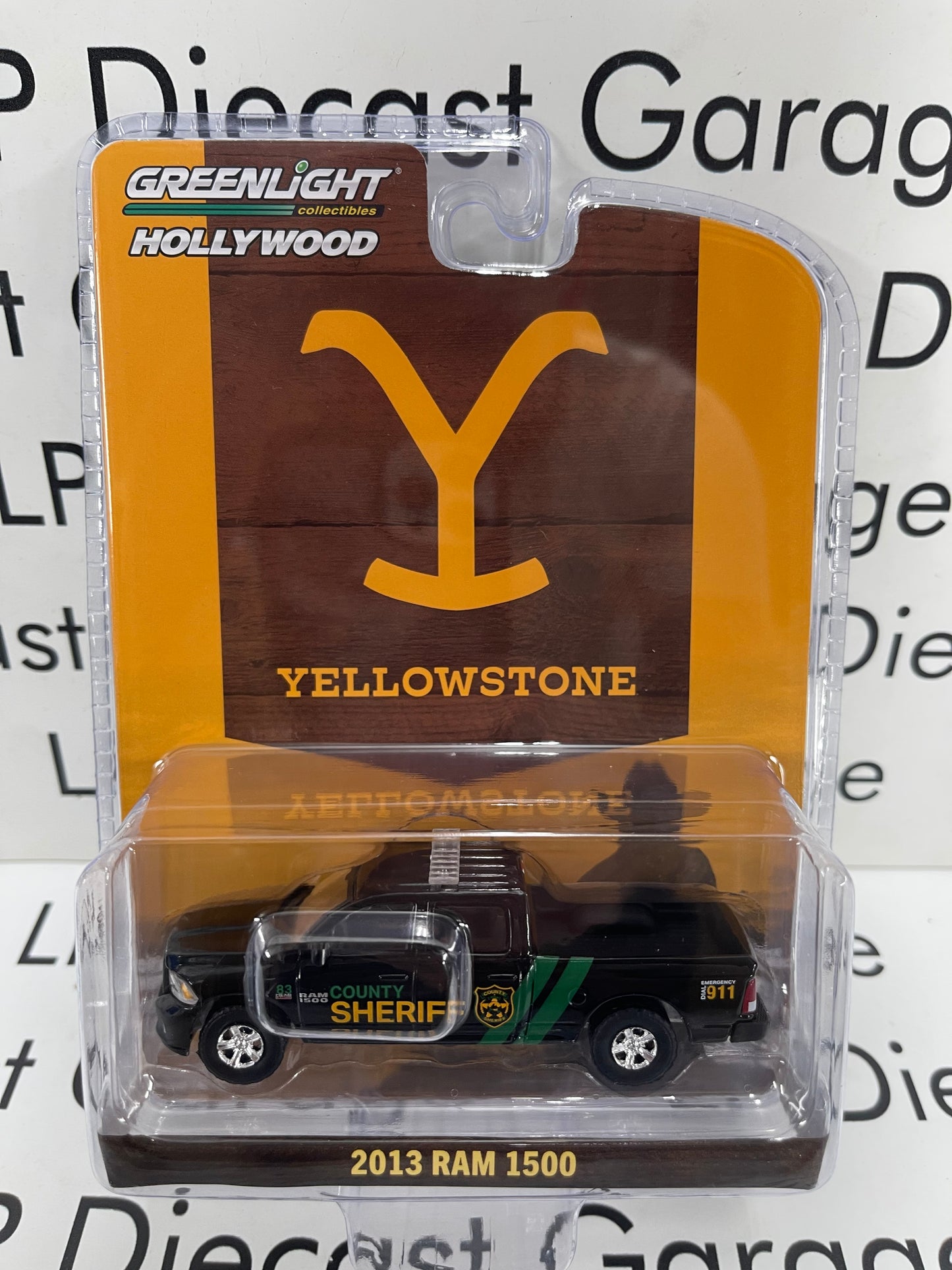 GREENLIGHT 2013 Ram 1500 County Sheriff Yellowstone 1:64 Diecast Hollywood