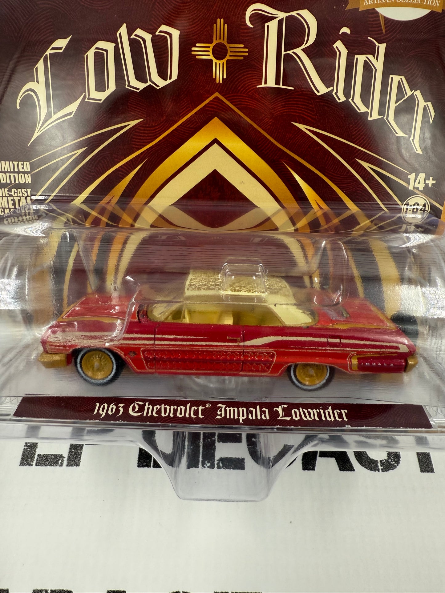 GREENLIGHT 1963 Chevrolet Impala Lowrider 1:64 Diecast Michael Heralda Exclusive