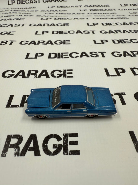 SAMPLE CAR GREENLIGHT 1967 Ford Galaxie 500 Blue 1:64 Diecast