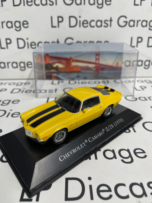 EDICOLA 1970 Chevrolet Camaro Z/28 Yellow 1:43 Diecast