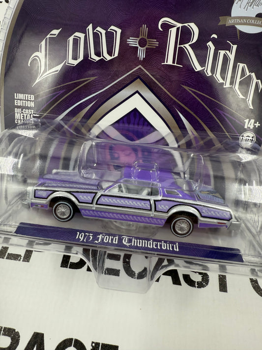 GREENLIGHT 1973 Ford Thunderbird Lowrider 1:64 Diecast Michael Heralda Exclusive