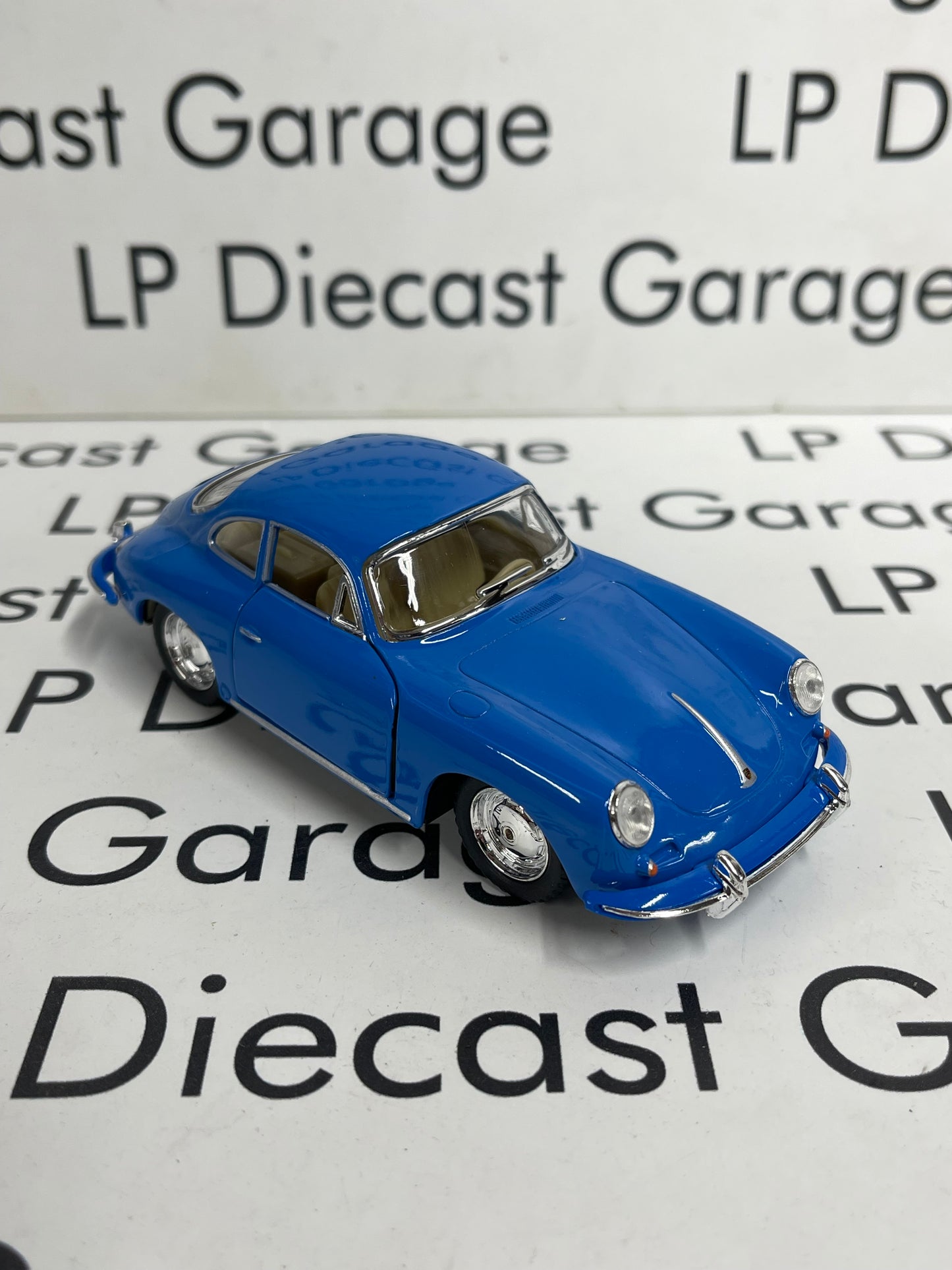 KINSMART 1959 Porsche 356B Carrera 2 Blue 1:32 Diecast