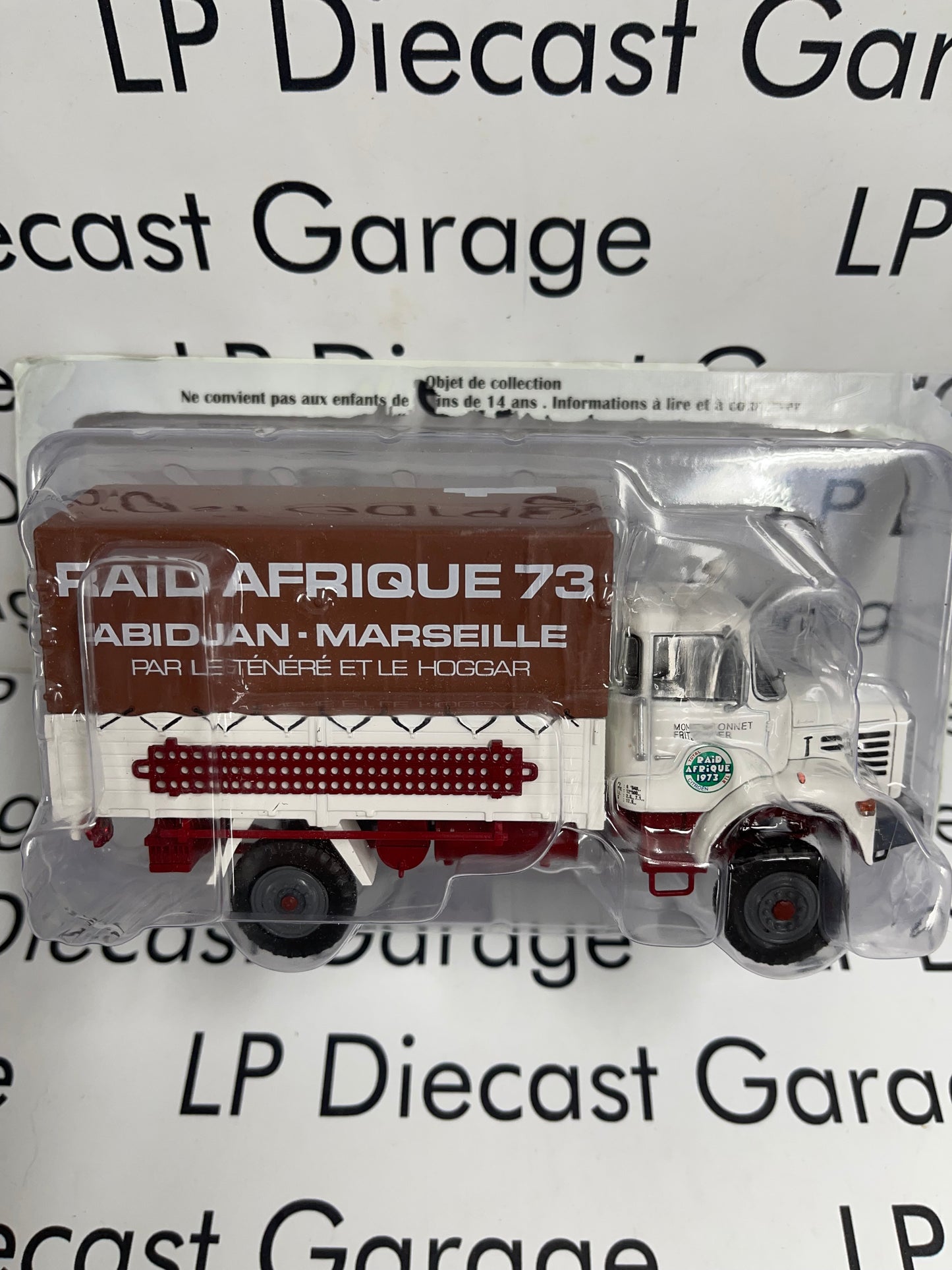 EDICOLA 1973 Afrique Raid Truck Abidjan 1:43 Diecast France Model