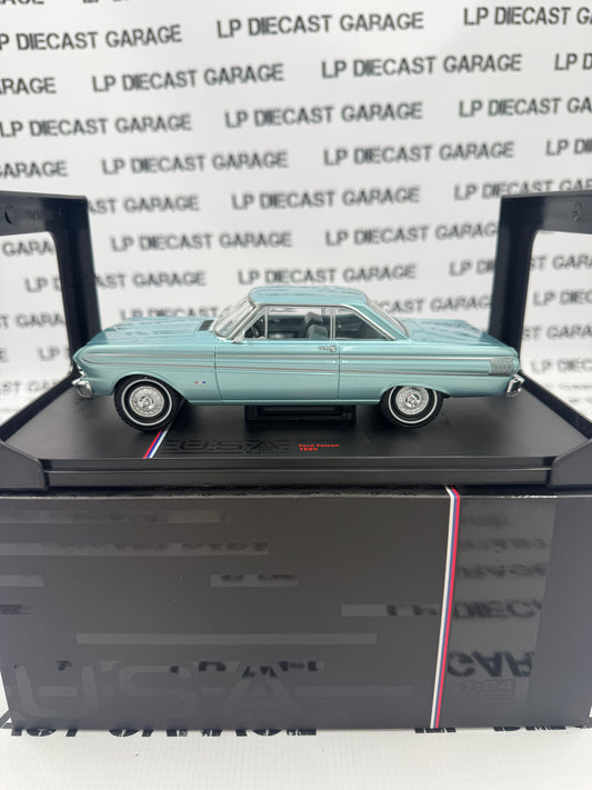IXO Models 1964 Ford Falcon Dynasty Green Metallic 1:24 Diecast