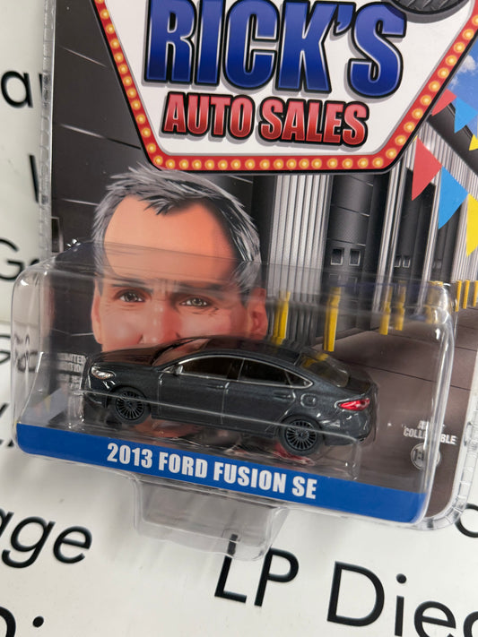 CHASE GREENLIGHT 2013 Ford Fusion SE Gray LP Exclusive 1:64 Diecast Ricks Auto Sales
