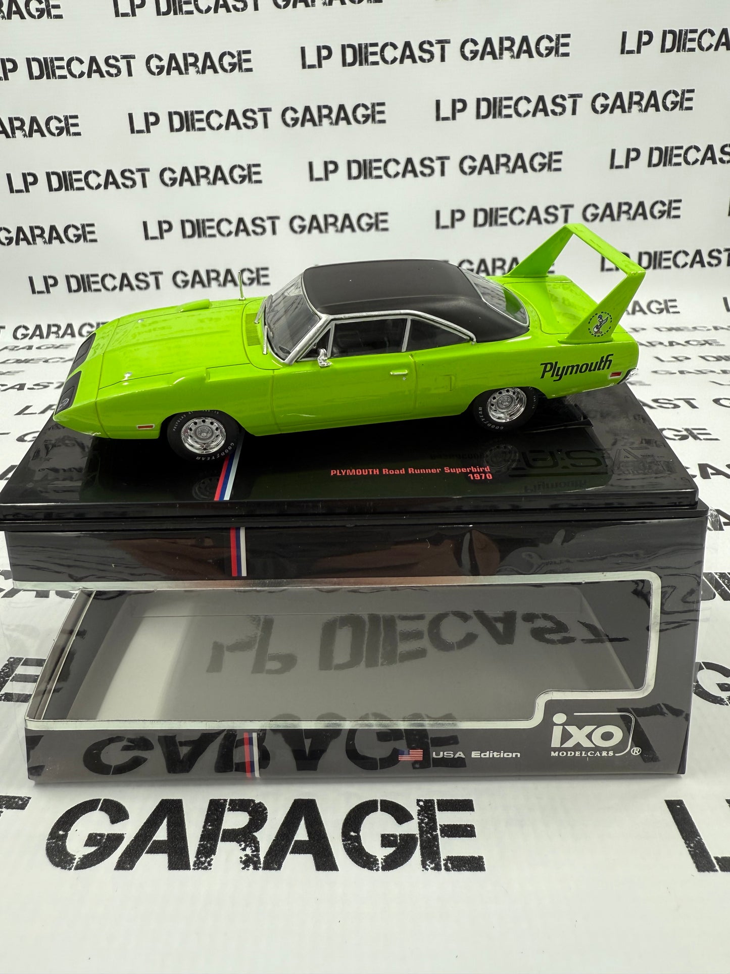 IXO Models 1970 Plymouth Road Runner Superbird Green 1:43 Diecast