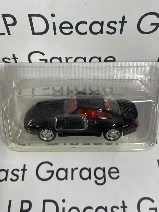 EDICOLA 1995 Porsche 911 Turbo Coupe Black 1:43 Diecast Euro Deagostini