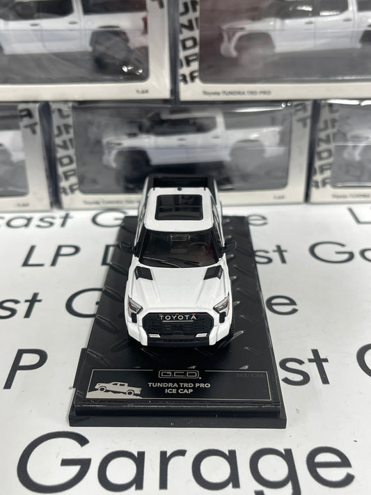 GCD 2024 Toyota Tundra TRD Pro White LP Exclusive 1:64 Diecast