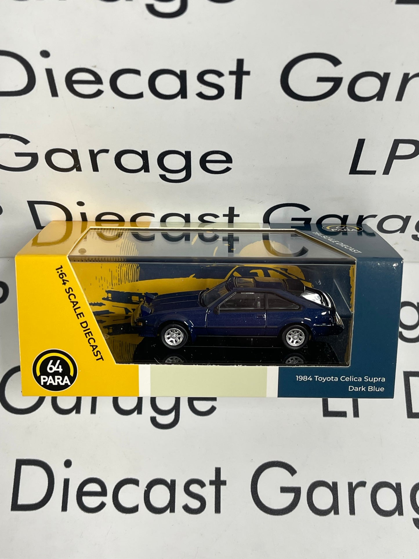 PARA64 1984 Toyota Celica Supra Dark Blue 1:64 Diecast