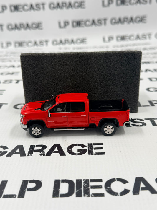 MODEL TRUCK 2023 Chevrolet Silverado 2500HD Red 1:64 Diecast