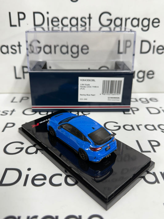 HOBBY JAPAN Honda Civic Type R FL5 Racing Blue Pearl 1:64 Diecast