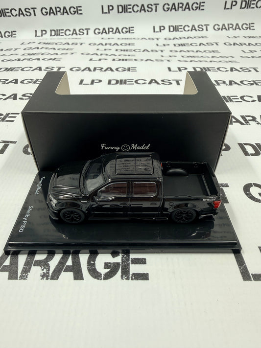 FUNNY MODELS Ford F-150 Shelby Super Snake Black 1:64 Diecast
